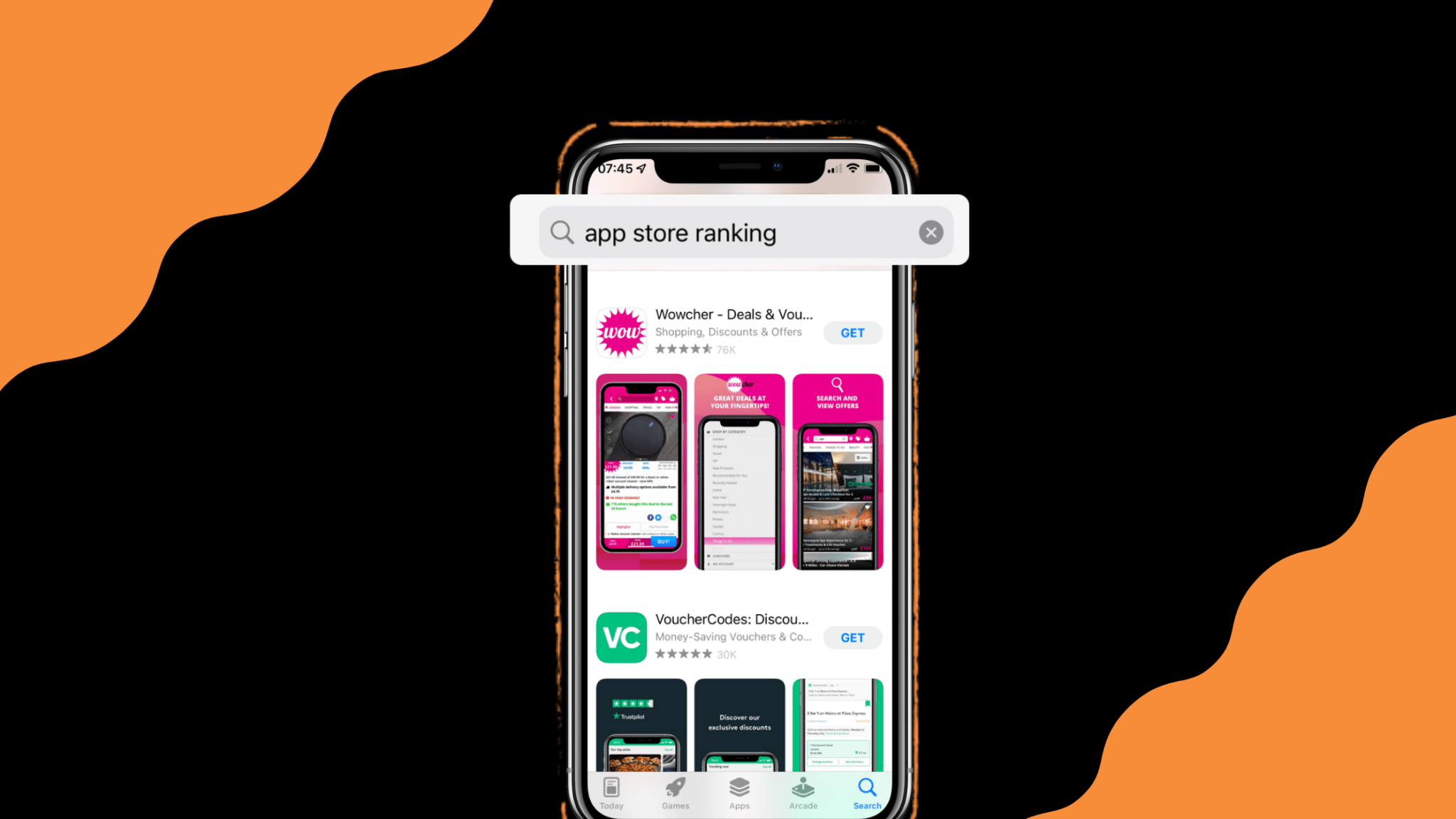app store rankings
